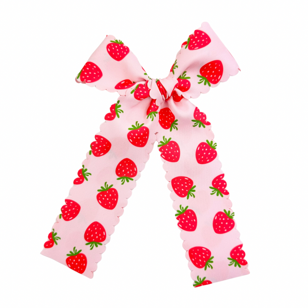 Strawberry :: Scalloped Ribbon Pioneer
