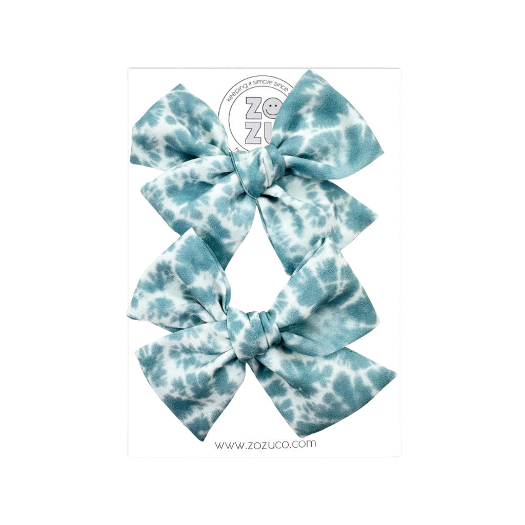 Blue Tie Dye :: Mini Voyager Pigtail Set