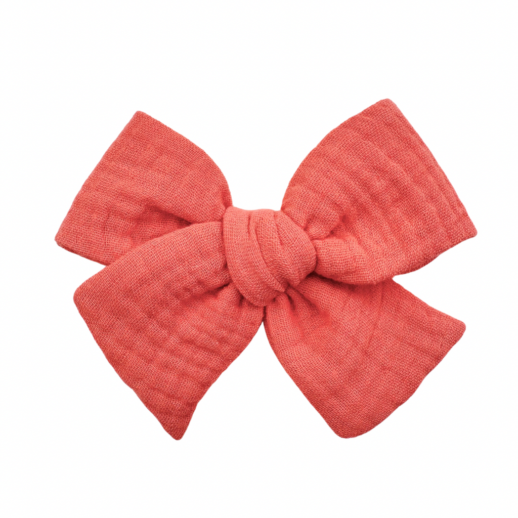 Coral Gauze :: Mini Voyager Bow