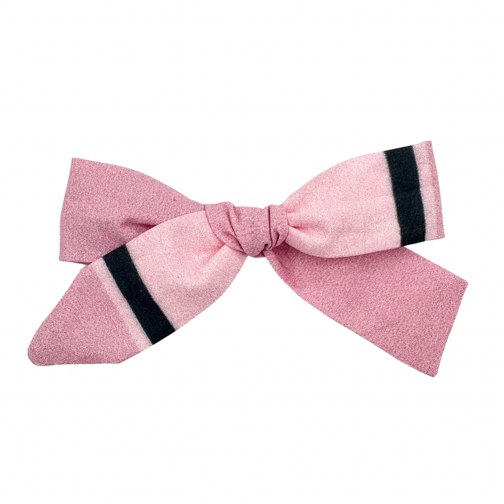 Pink Crayon :: Mini Explorer Bow