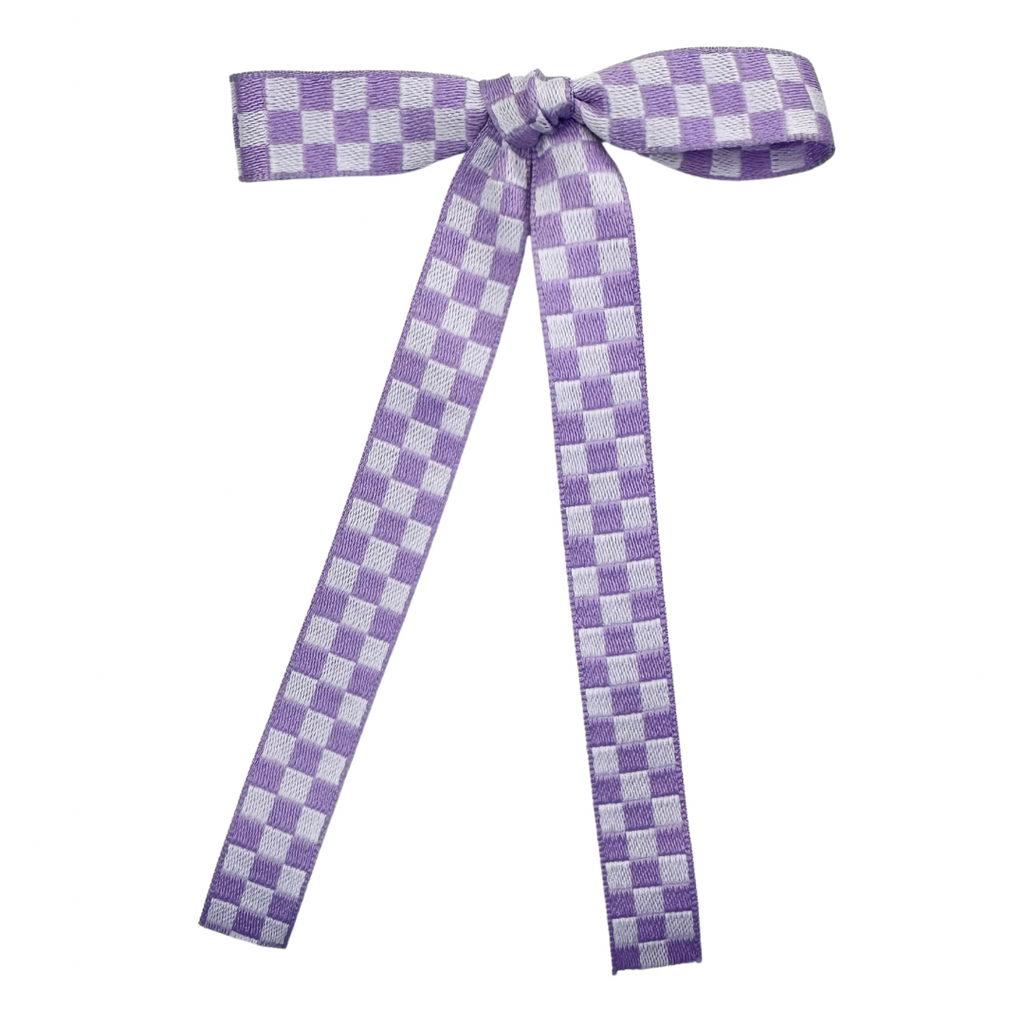 Lavender Check :: Ribbon Pioneer