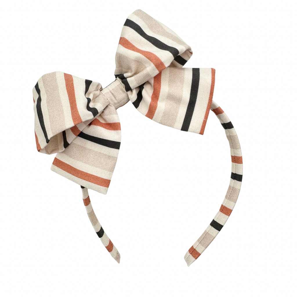 Boho Spooky Stripe :: Big Girl Headband