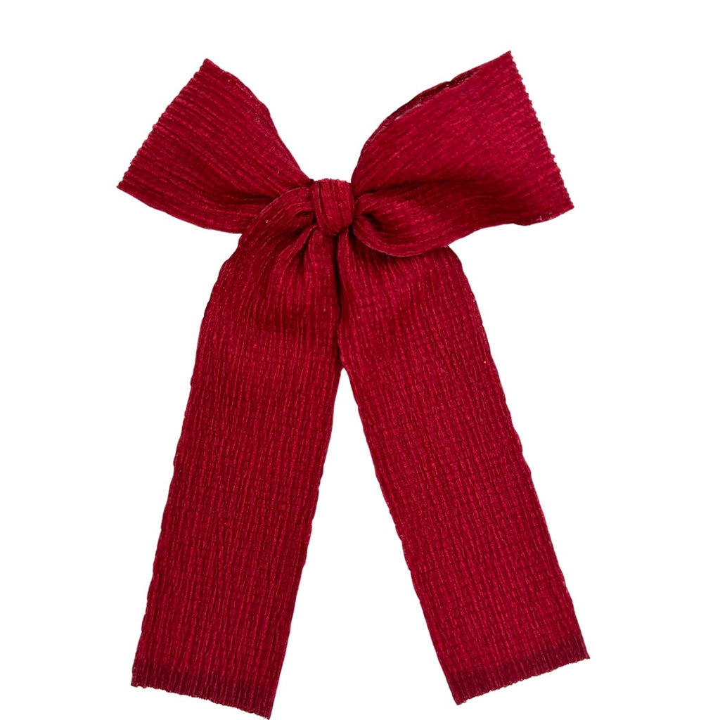 Deep Red Crinkle :: Ribbon Pioneer