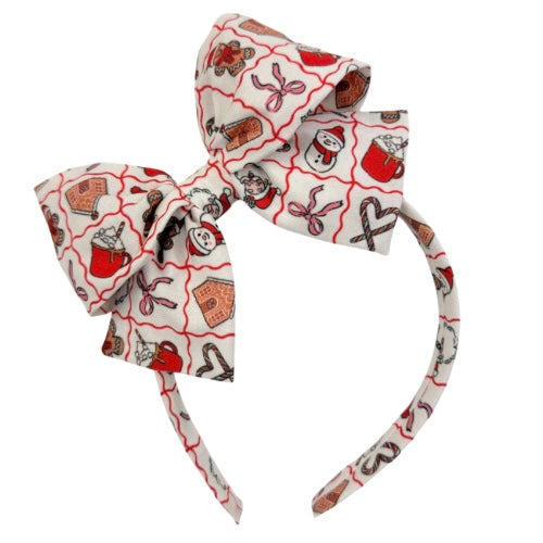 Christmas Grid :: Big Girl Headband