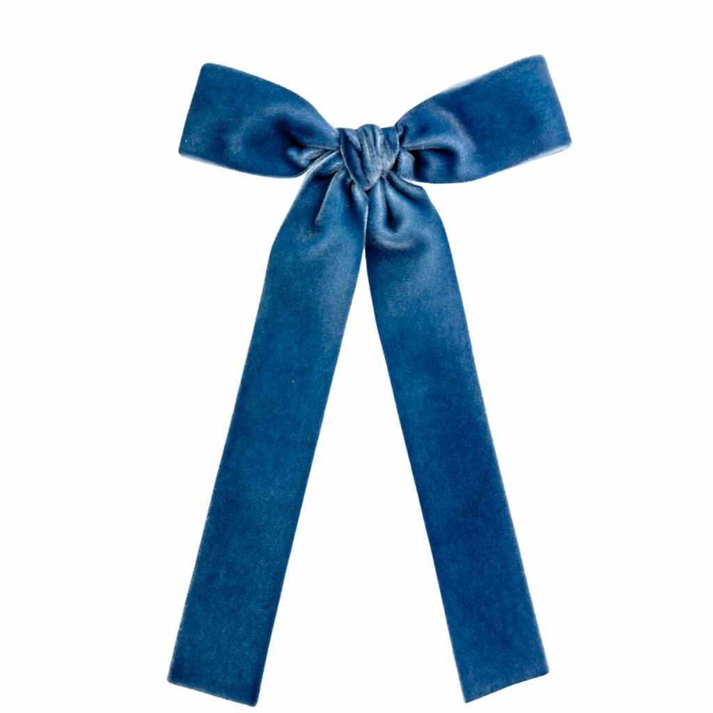 Steel Blue Velvet :: Ribbon Pioneer