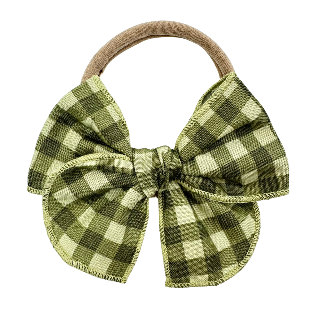 Tractor Green Plaid :: Mini Traveler