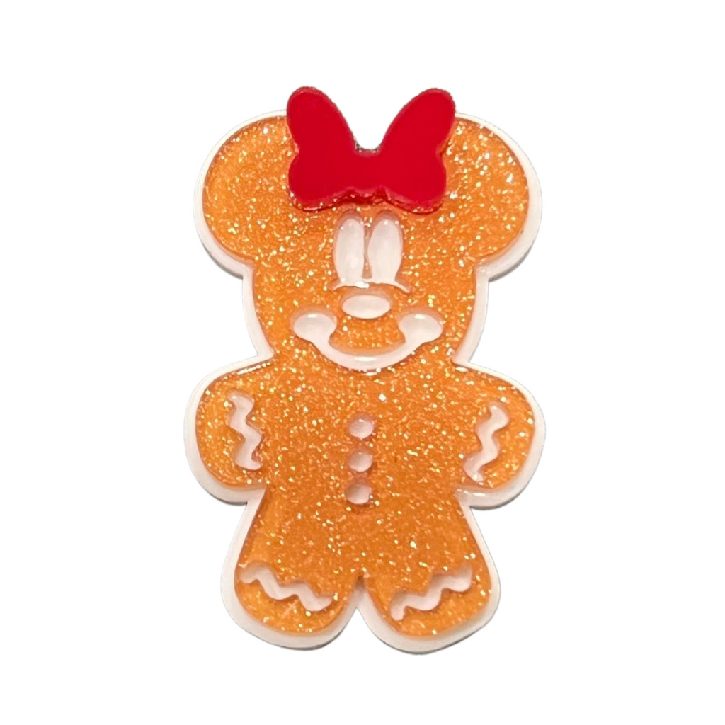 Mouse Ears Gingerbread :: Acrylic Clip