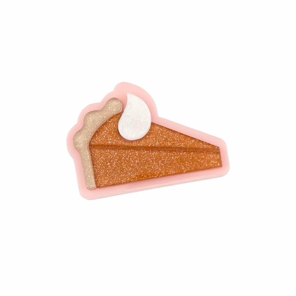 Slice of Pie :: Acrylic Pin