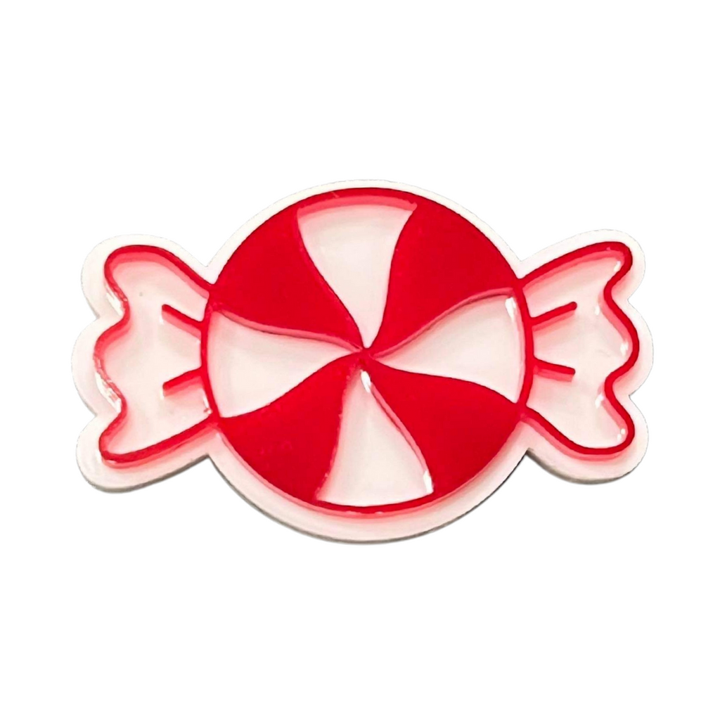 Peppermint :: Acrylic Pin (for Backpacks, clothing, etc.)