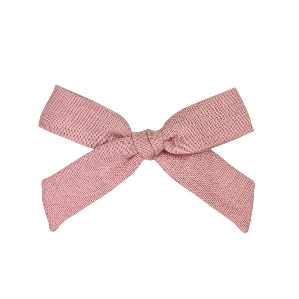 Pink Linen :: Explorer Bow