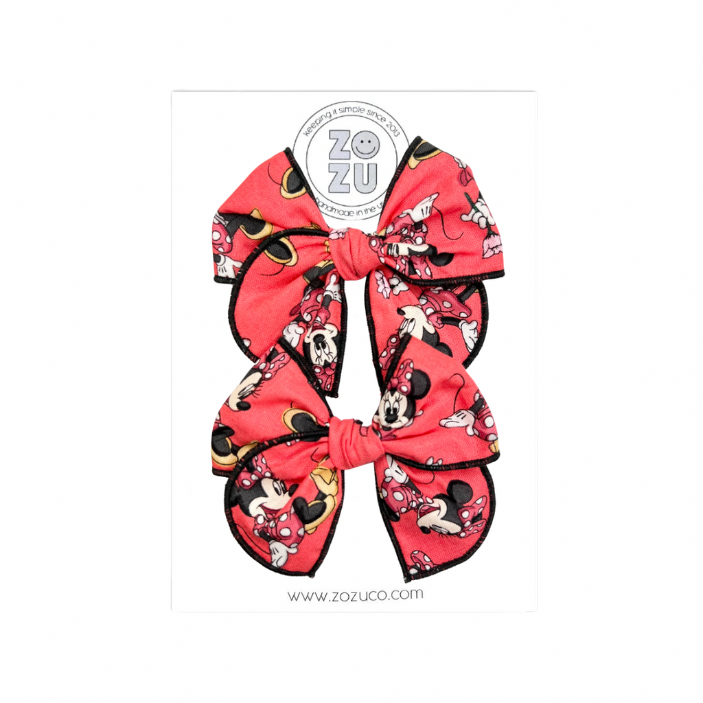 Mrs Mouse in Red :: Mini Traveler Pigtail Set