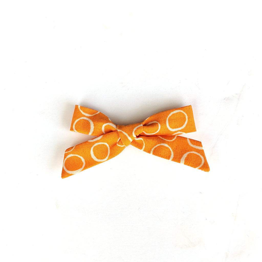 Orange O's :: Mini Explorer Bow